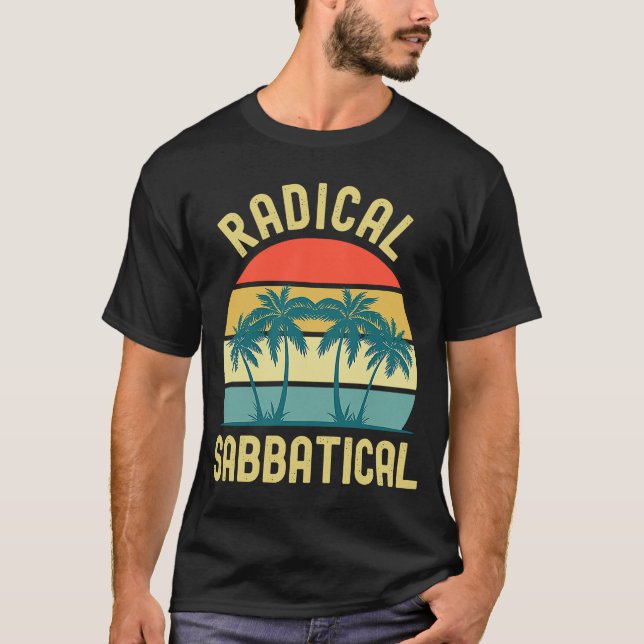 Camiseta Ano Radical Sabbatical do Professor Sabbatical (Frente)