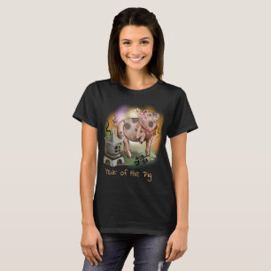 Camiseta Ano Zodíaco Chinês do Porco