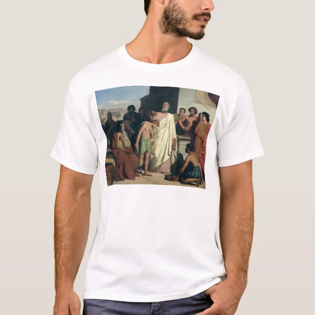 Camiseta Anointing de David por Saul, 1842 (Frente)