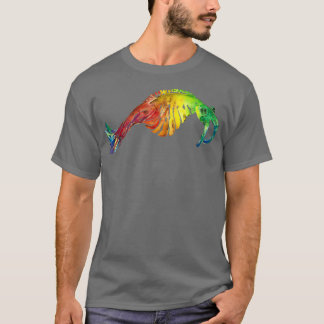 Camiseta Anomalocarro Fóssil por Aquarela no Arco-Íris