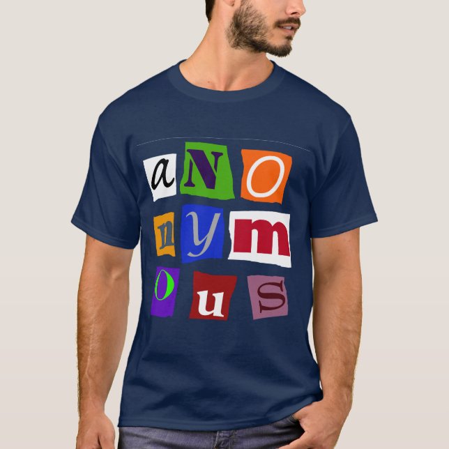 Camiseta anónimo (Frente)