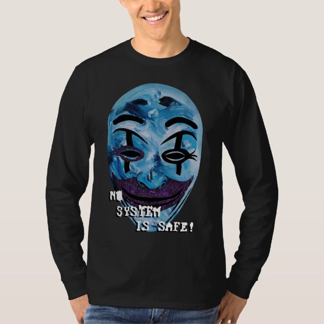 Camiseta Anônimo Desmascarado (Frente)
