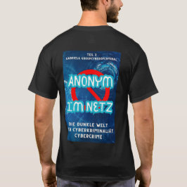 Camiseta Anonym im Netz