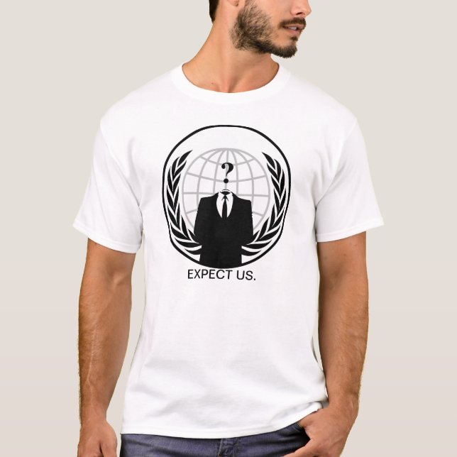 CAMISETA #ANONYMOUS (Frente)