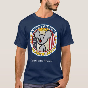 Camiseta Anonymouse 2012 - Presidencial para as caras