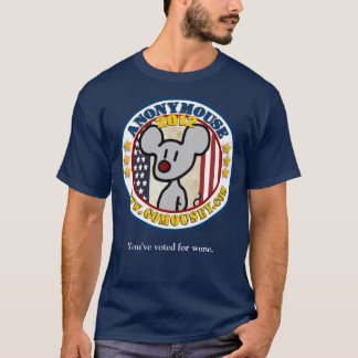 Camiseta Anonymouse 2012 - Presidencial para as caras
