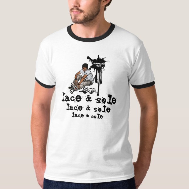 Camiseta Anormal da sapatilha (Frente)