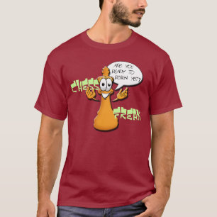 Camiseta Anormal da xadrez