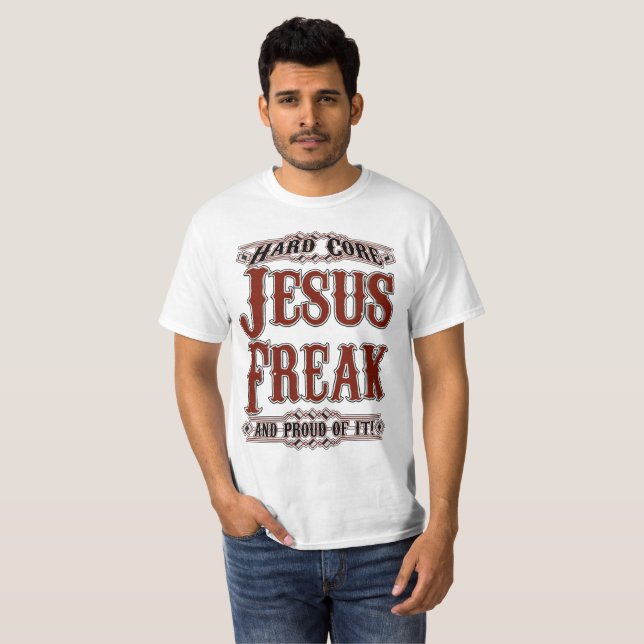 Camiseta Anormal de Jesus e orgulhoso incondicionais dele o (Frente Completa)