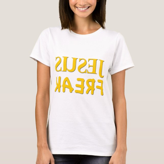 Camiseta Anormal de Jesus (SUSEJ KAERF) (Frente)
