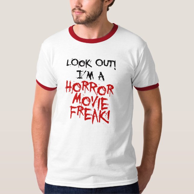 Camiseta Anormal do filme de terror (Frente)