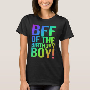 Camiseta anos 80 BFF do Aniversário Meu Irmão de Aniversári