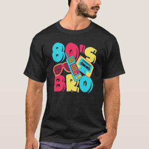 Camiseta anos 80 Bro 80s Música Oitenta anos 1980
