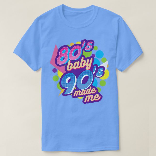 Camiseta anos 80 e 90 (Frente do Design)