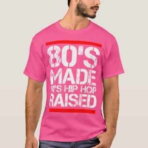 Camiseta Anos 80 Fez O Hip Hop 90 Aumentar O Engraçado Rap