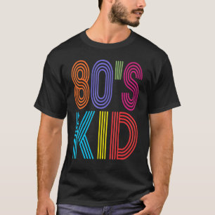 Camiseta anos 80 Kid Vintage Costume