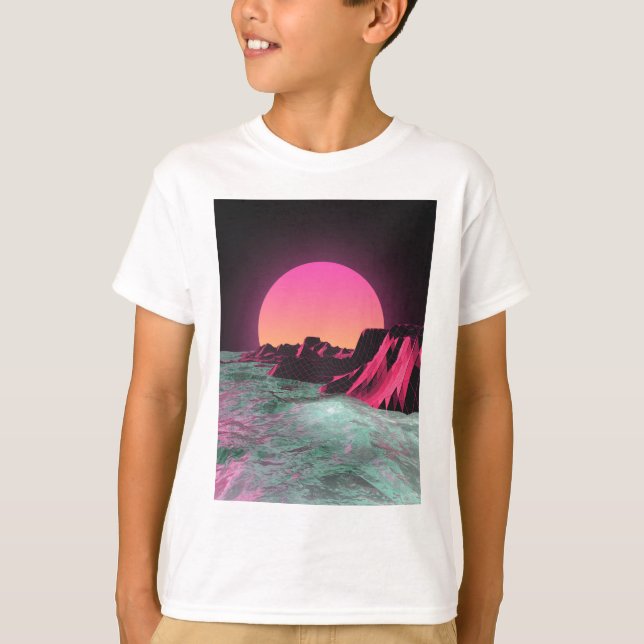 CAMISETA ANOS 80 R I S E R (Frente)