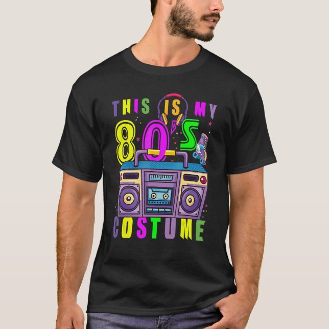 Camiseta anos 80 Retro Fashion Throwback Culture 1980 Disco (Frente)
