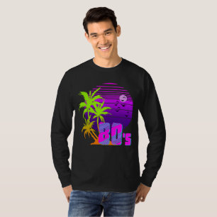 Camiseta anos 80 Retro Vintage Sunset