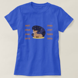 Camiseta Anos Chineses do Boi