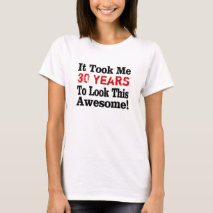Camiseta Anos para Ficar Incrível!