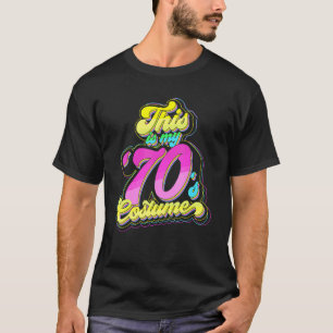 Camiseta Anos setenta Retro Nostalgia Hippie Este é o meu 7