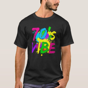 Camiseta Anos setenta Vibe Vintage da Retro 70s F