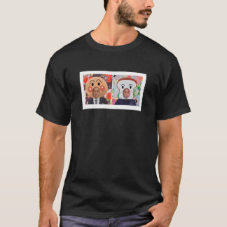 Camiseta Anpanman Matsumoto e Shokupanman Hamada