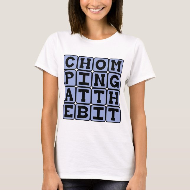Camiseta Ansiando para Ir, Ansioso para Começar (Frente)