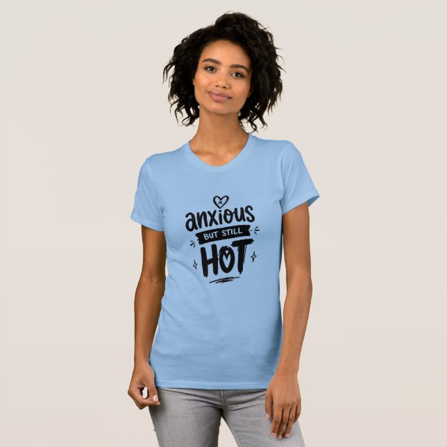 Camiseta Ansioso Mas Quente (Frente Completa)