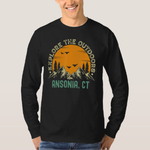 Camiseta Ansonia Connecticut Explore O Ar Livre