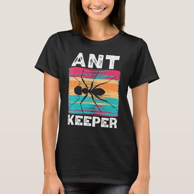 Camiseta Ant Keeper Ant Whisperer Ant   Insect World Ant Da (Frente)