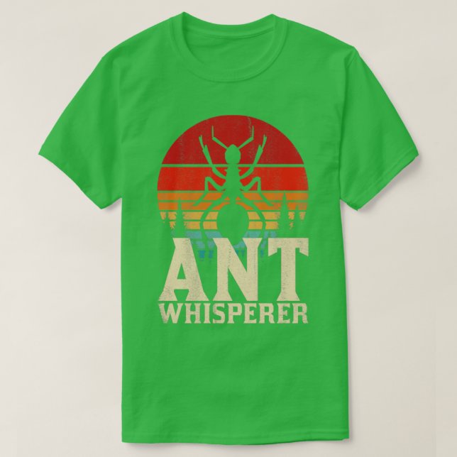 Camiseta Ant Keeper Ant Whisperer Ants (Frente do Design)