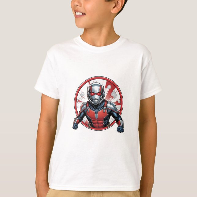 Camiseta Ant Man imprimiu T-Shirt (Frente)