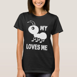Camiseta Ant _Minha Tia me ama Família para Sobrinho e sobr