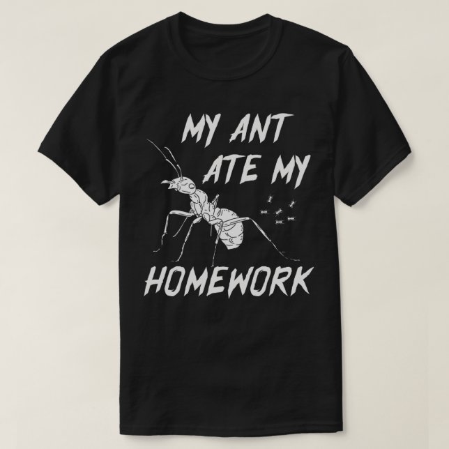 Camiseta Ant Pest Nature Crawling Gift Ant Bug 7 (Frente do Design)
