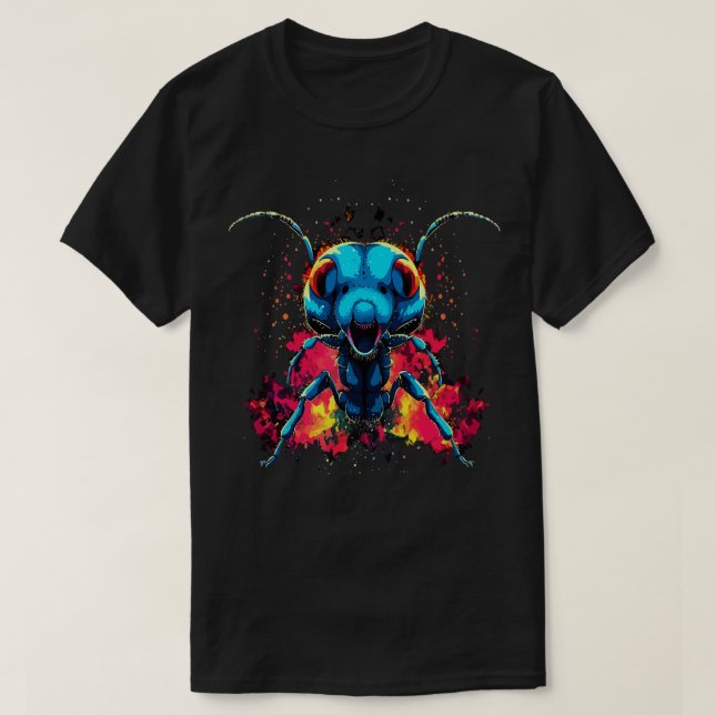 Camiseta Ant Smiling (Frente do Design)