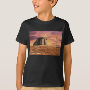 Camiseta Anta do Tapadao Dolmen. Ruínas neolíticas do Crato