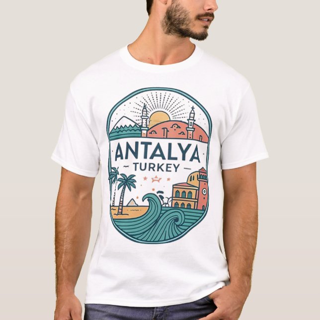 CAMISETA ANTALYA, TURQUIA (Frente)