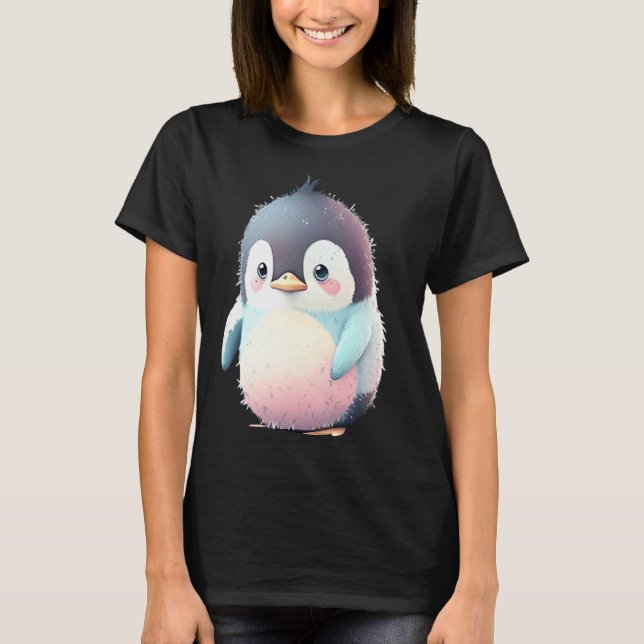 Camiseta Antarctica Penguin Fans Cute Penguin Animal (Frente)