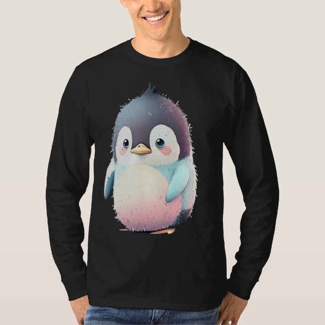 Camiseta Antarctica Penguin Fans Cute Penguin Animal (Frente)