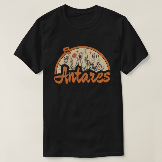 Camiseta Antares, Arizona (Frente do Design)