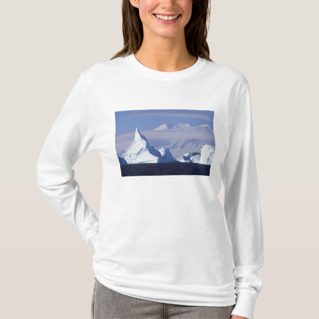 Camiseta Antártida, Ilha Boothe, Sol da tarde (Frente)