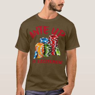 Camiseta Ante para cima para Entusiasmo Poker