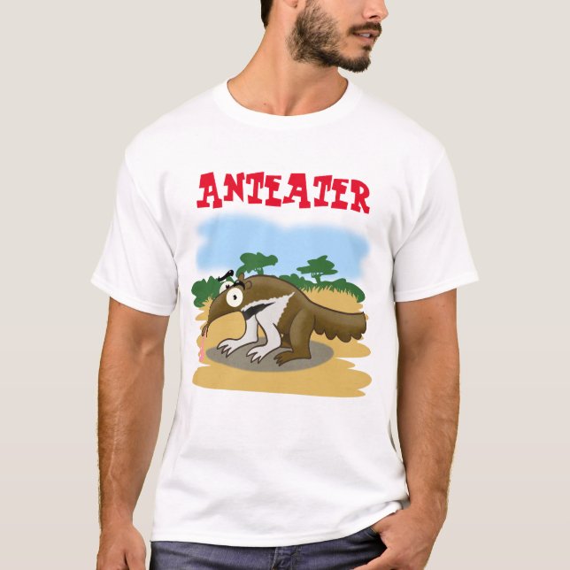 Camiseta Anteador de Cartoons Incrível (Frente)