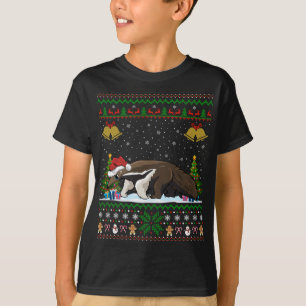 Camiseta Anteatro Engraçado Xmas Gift Santa Hat Anteia Feia