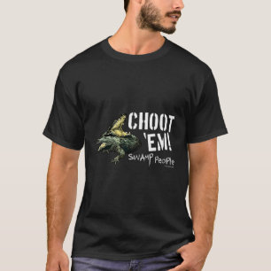 Camiseta Antecedentes Pessoas de pântano Choot 'Em