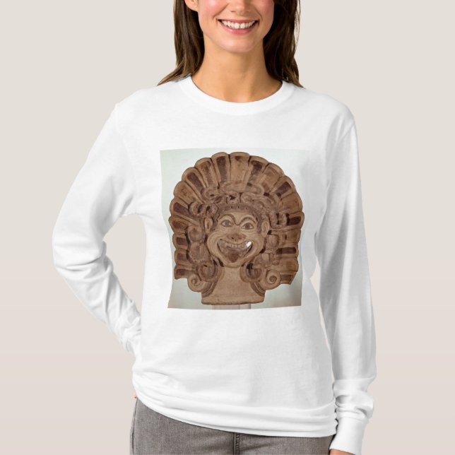 Camiseta Antefix com a cabeça de um gorgon (Frente)