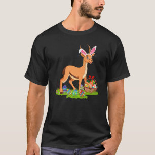 Camiseta Antelope Easter Ovo Caçando Páscoa de Bunny Antelo
