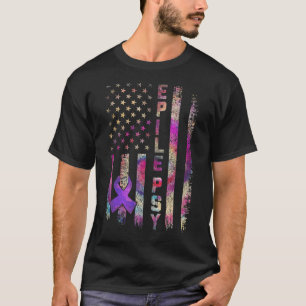 Camiseta Antena de Suporte à Sensibilização da Bandeira Ame